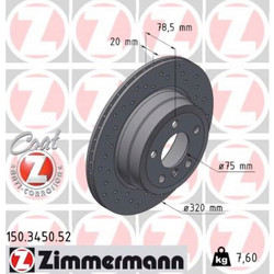 Zimmermann Δισκόπλακα - 150.3450.52