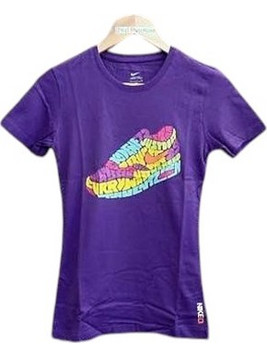 NIKE ID Paris TShirt Purple 445078