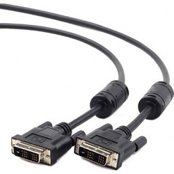 CABLEXPERT DVI VIDEO CABLE SINGLE LINK CABLE BLACK 1,8M