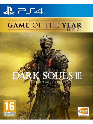 Dark Souls 3 The Fire Fades Edition Game Of The Year Edition PS4