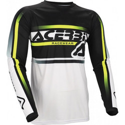 Acerbis Linear Lugo MX Jersey Black/White