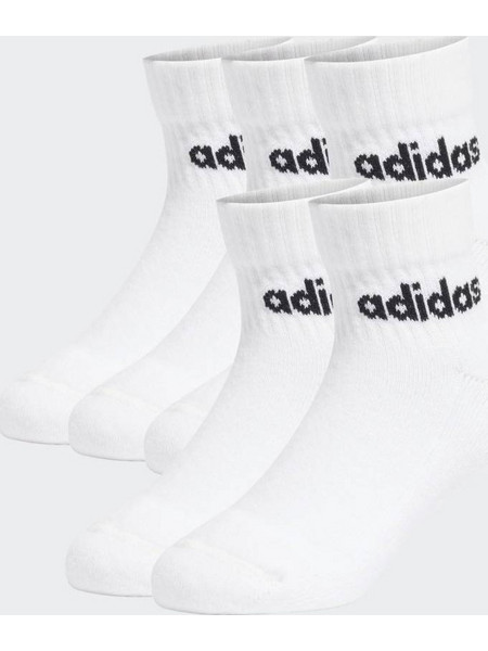 Adidas Kids Linear Ankle Socks 5Pair Pack KA7440