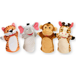 Melissa & Doug - Hand Puppets Zoo Friends (806023)