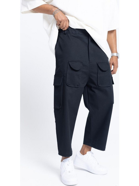 Devoted Cropped Pants with Pockets Ανδρικό Παντελόνι Μαύρο
