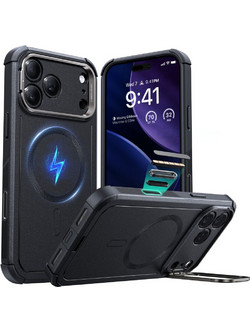 ESR Cyber Tough Kickstand MagSafe Θήκη iPhone 17 Pro Black