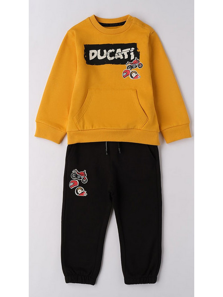 Ducati Σετ με Αθλητική Φόρμα Cn Tracksuit GF603-00-1643-127383 Κίτρινο Αγόρι