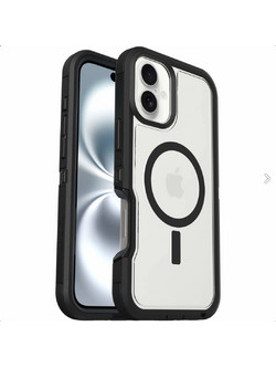 Θήκη Otterbox Defender Series XT MagSafe Edition για APPLE iPhone 16 Plus 6.7 2024 - Dark Side ΔΙΑΦΑΝΟ / ΜΑΥΡΟ - 77-96044