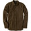 Volcom Ανδρικό Πουκάμισο Μακρυμάνικο Caden Solid Brown