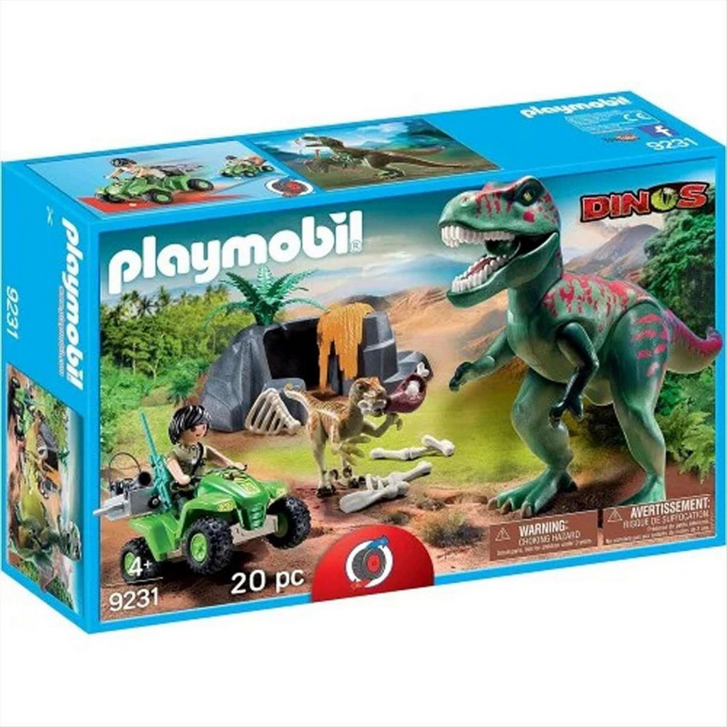 T Rex Playmobil Dino Rey Playmobil Dino Rise Εξερευνητής με