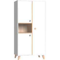 Faktum Colette White Ντουλάπα 2φυλλη 96 x 57 x 190 εκ