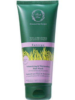 Fresh Line Euterpe Invigorating & Volumizing Hair Wash Σαμπουάν για Όγκο & Επανόρθωση για Ταλαιπωρημένα Μαλλιά 200ml