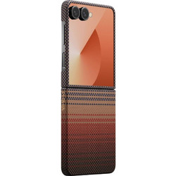 Θήκη Pitaka MagSafe ARAMID CARBON Ultra-Slim 600D 1.02mm για Samsung Galaxy Z Flip 7 2025 - Sunset - FSFLIP7