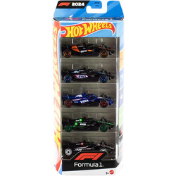 Mattel Hot Wheels Αυτοκινητάκια F1 Σετ 5-Pack