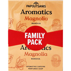 Papoutsanis Aromatics Magnolia Σαπούνι 4x100gr