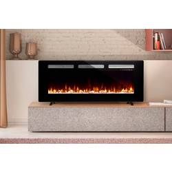 Dimplex Sierra 48 Ηλεκτρικό Τζάκι Τοίχου 1600W Μ121.9xΥ49.5xΒ13.2cm