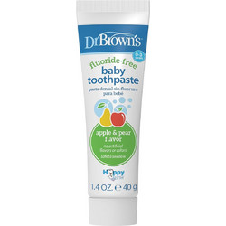 Dr. Brown's Natural Baby Toothpaste Αχλάδι & Μήλο 40gr