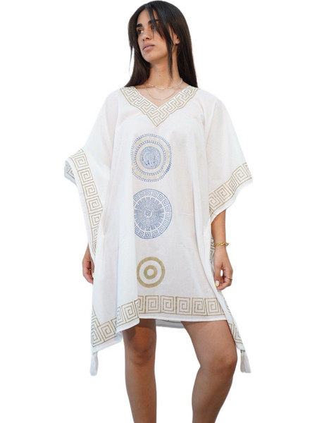 Pareo Beach Dress Gold