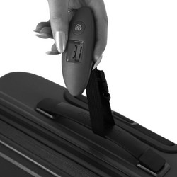 Ψηφιακή Ζυγαριά Βαλίτσας RCM TH1005 Μαύρο - Μέχρι 40kg με LCD Οθόνη Μαύρο