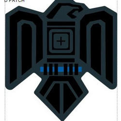 5.11 TACTICAL ΔΙΑΚΡΙΤΙΚΟ BL THUNDER BIRD PATCH