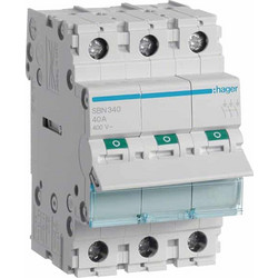HAGER ΡΑΓΟΔΙΑΚΟΠΤΗΣ 3P 40Α (SBN340)