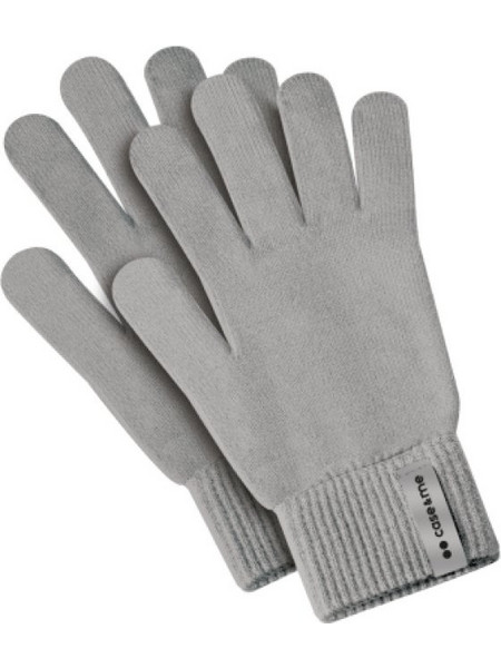 SBS Case Me Winter Wooly Gloves For Touch Screens One Size Grey - (WINTER24GL22GY)