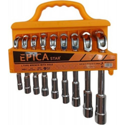 Σετ κλειδιά πίπας 9τμχ EPICA STAR EP-60211