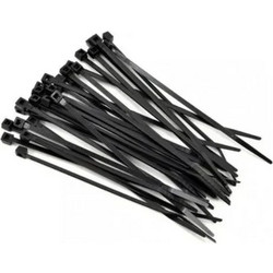 Δεματικά Καλωδίων (cable Ties) 4,8*250mm 100 Τεμάχια Μαύρα