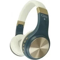 GJBY CA-010 Ασύρματα Bluetooth Ακουστικά On Ear Μπλε
