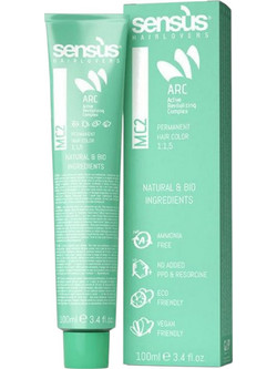 Sens.Us MC2 7.55 Intense Red Blonde Μόνιμη Βαφή Μαλλιών Χωρίς Αμμωνία 100ml