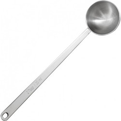 Κουτάλι μεζούρα καφέ με μακρύ χερούλι, Inox, 30ml, 23cm, TableCraft (1 ΤΕΜ)