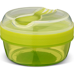 Carl Oscar N'ice Cup Πλαστικό Παιδικό Σετ Δοχείο Φαγητού Lime