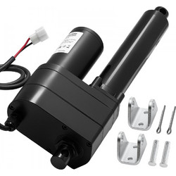 Γραμμικός Ενεργοποιητής VEVOR 12V, Εξαιρετικά Βαρέως Τύπου Γραμμικός Ενεργοποιητής Κίνησης 9000N με Διαδρομή 200mm, Βαθμολογία IP65 5mm/s με Βάσεις Στήριξης για Σκάφη Βιομηχανικών Μηχανημάτων, Συστήμα
