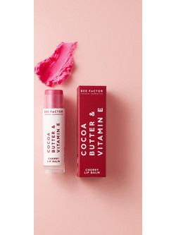 Bee Factor Cherry Lip Balm με Χρώμα 5ml