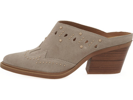 Carla Cortez 903 W416W9033585 Beige Cow Suede