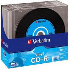 CD-R VERBATIM 43426 AZO 700MB 52X VINYL SURFACE 10T