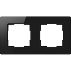 Avatto Frame 2 Socket TS20 Black - 6976037363163