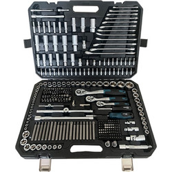 Σετ Καρυδάκια 1/4'' & 3/8'' & 1/2' με Καστάνια και Γερμανοπολύγωνα,300τμχ Bormann PRO BHT5140
