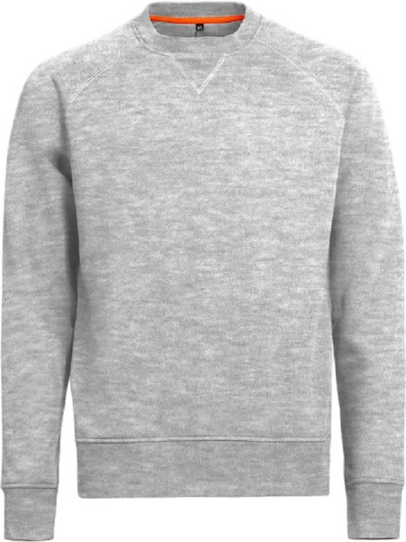Unisex Φούτερ Εργασίας Μελανζέ - Remo Pro Sweatshirt Grey Melange