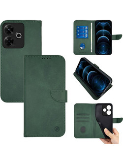 Sonique Urban Θήκη Πορτοφόλι Dark Green (Xiaomi Redmi 13 4G / Poco M6 4G)