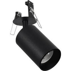 VIOKEF Σποτ Οροφής Χωνευτό Σε Μαύρο 1X GU10 13W MAX STAGE VIOKEF - 4241001