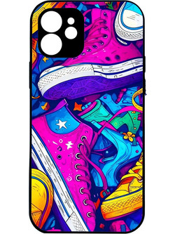 CUSTOM Sneakers - iPhone 12 Mini Premium σκληρή θήκη (πλαστικό υψηλής ποιότητας, high definition colors)