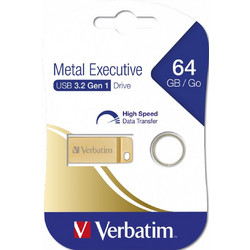 Verbatim Metal Executive 64GB USB Stick 3.2 Gen 1 με USB-A