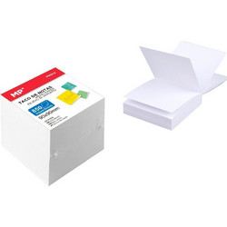 MP χαρτάκια σημειώσεων PN802, 90 x 90mm, 850τμχ, λευκά