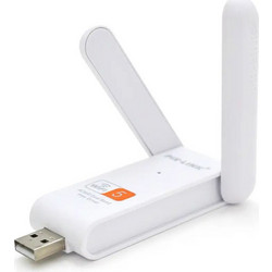 USB Αναμεταδότης Wifi με Διπλή Κεραία- WiFi Repeater-LAN Wireless Adapter 2.4GHz 300Mbps