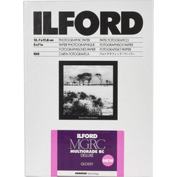 ILFORD MGR V RC DELUXE 1M GLOSSY 12,7x17,8 100Φ CAT 1179848