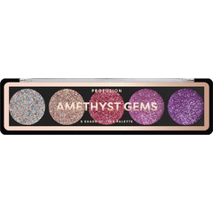 Profusion Amethyst Gems 5 Shades Glitter Pallete Παλέτα Σκιών