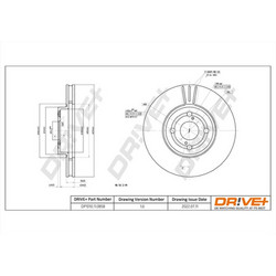 Dr!ve+ Δισκόπλακα - DP1010.11.0858