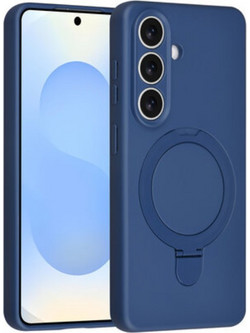 TUNIQ Galaxy S26 Back cover case - Magsafe With Ring Stand - Hanger - Navy Blue