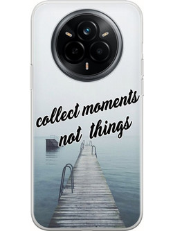 Θήκη Collect Moments Not Things Realme 14 Pro 5G Flexible TPU (Διάφανη Σιλικόνη)