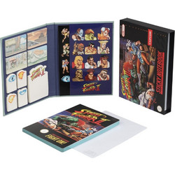 Street Fighter Premium Notebook with Sticky Notes and Cover A5